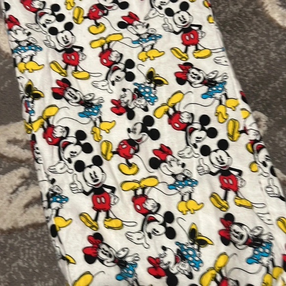 Disney Mickey and Minnie pajama pants. Like new - Picture 2 of 3
